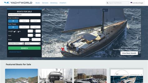 yatchworld|yachtworld official website.